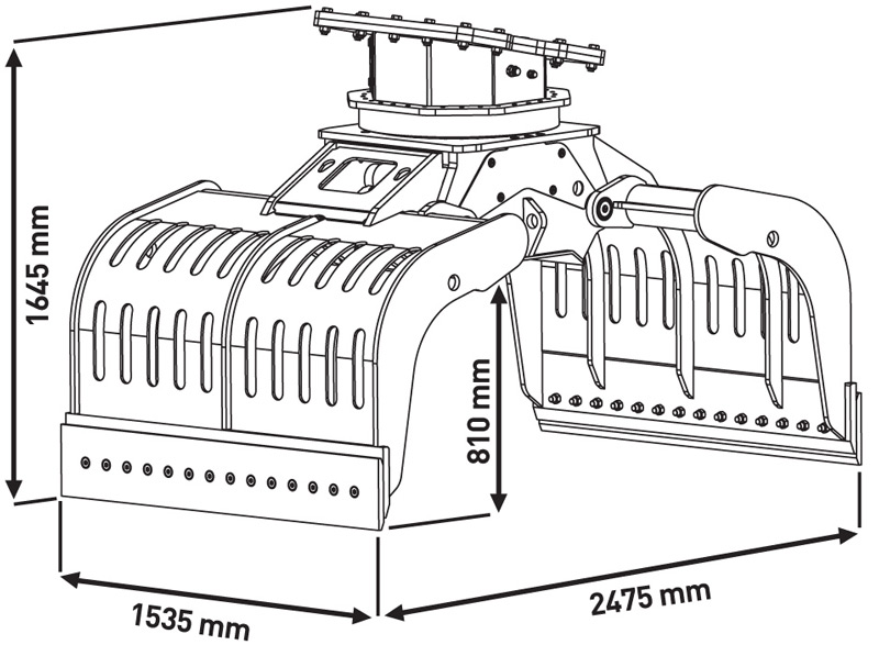 Грейфер MB-G1500