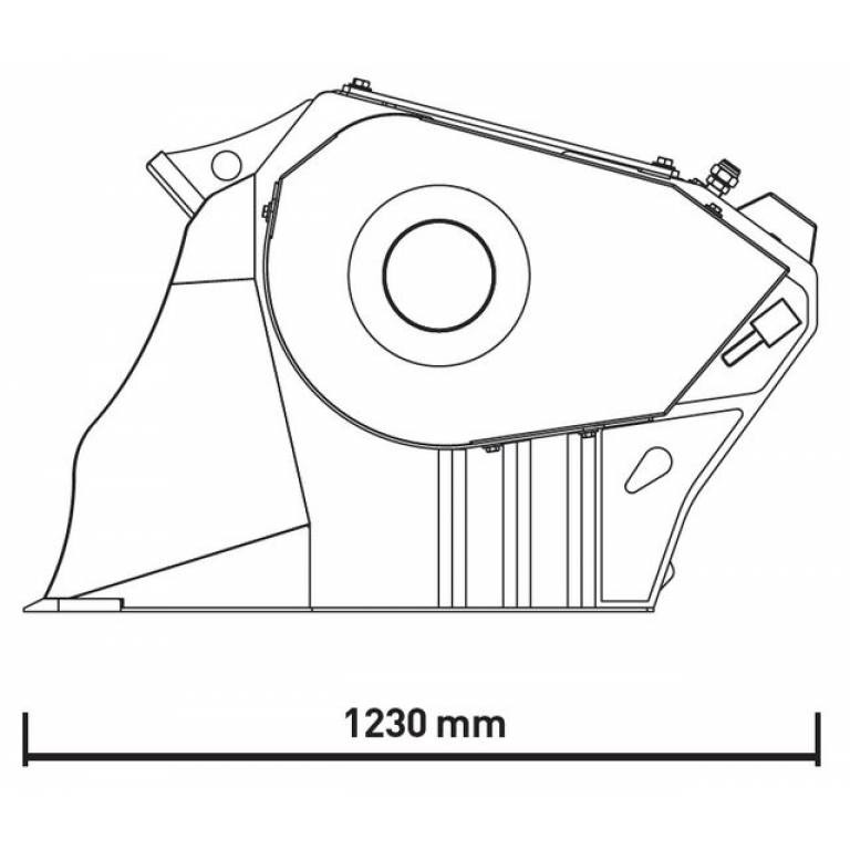 Дробильный ковш MB-L120 S2