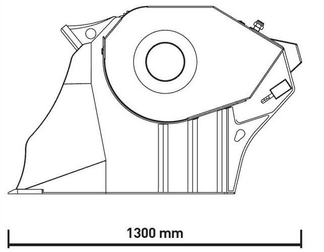 Дробильный ковш MB-L160 S2