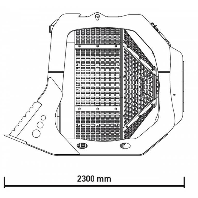 Просеивающий ковш MB-S18 S4