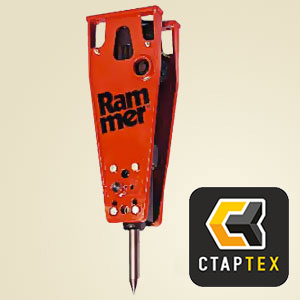 Гидромолот Rammer BR422 (S22) City для мини-экскаватора, для мини-погрузчика