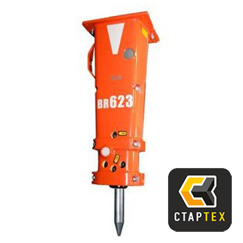 Гидромолот Sandvik BR422 (S22 Uniram) для мини-экскаватора, мини-погрузчика