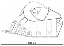Дробильный ковш MB BF150.10