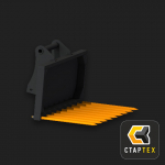 Вилы для сена 2400мм для телескопического погрузчика